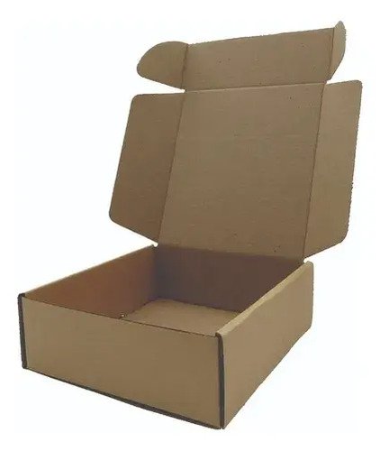 Cajas Micro Corrugado 15x15x5cm X20unidades Marrón Claro