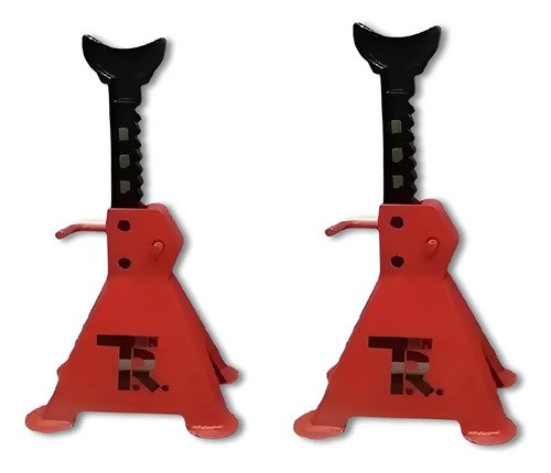 Caballetes Tripode Reforzado Auto Cremallera 3 Toneladas X2u