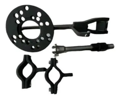 Corrector De Comba Universal 4 Agujeros Profesional Negro