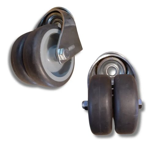 Juego De Plataformas Dolly Moviles Para Autos Pesados Taller - Imagen 3