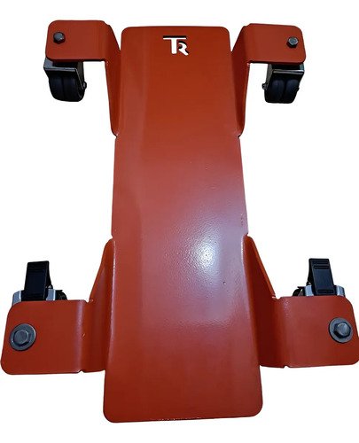 Dolly Plataforma Movil Para Motos Rojo