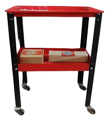 Carrito Para Herramientas - Con Ruedas Y 2 Bandejas