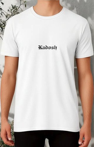 Remeras Cristiana Kadosh - Salmo 91:12 - Oversize Algodón Blanco 2-b M Estampa Localizada