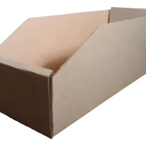 Cajas Organizadoras Marrón Tr 30x11cm X40 Unidades Cartón Organizadora