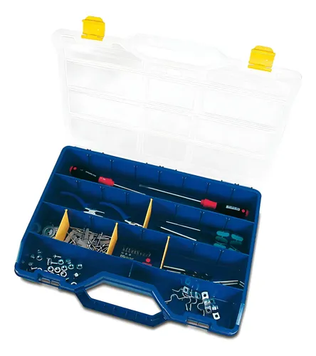Estuche Organizador Gavetero C/ Divisores Móviles Tayg 47 Azul Oscuro