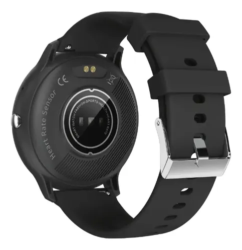 Reloj Smartwatch Inteligente Para Samsung Xiaomi Moto iPhone Blanco Negro - Imagen 2