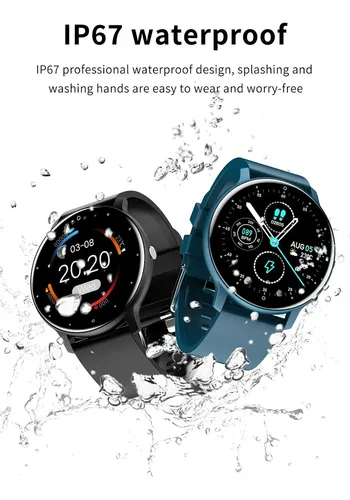 Reloj Smartwatch Inteligente Para Samsung Xiaomi Moto iPhone Blanco Negro - Imagen 5