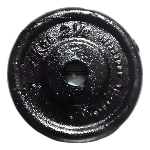 Disco De Fundición 2,5kg Negro